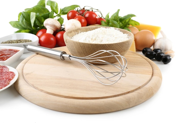 Stôl pripravený na varenie